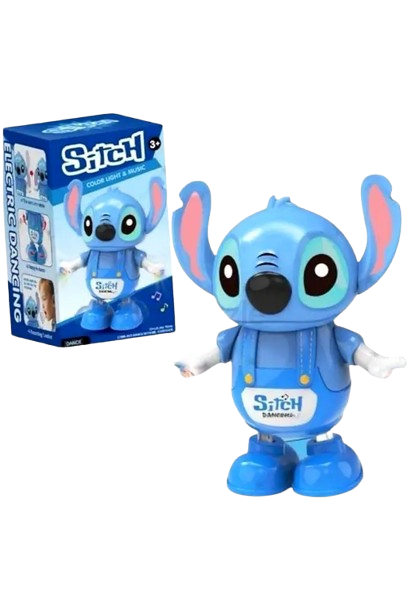 Stitch Battery-Operated Light & Music Interactive Toy - Blue | LT398322