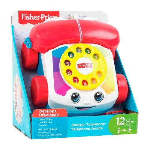 Fisher‑Price الهاتف الثرثار – صينية مفتوحة | MTFPFGW66