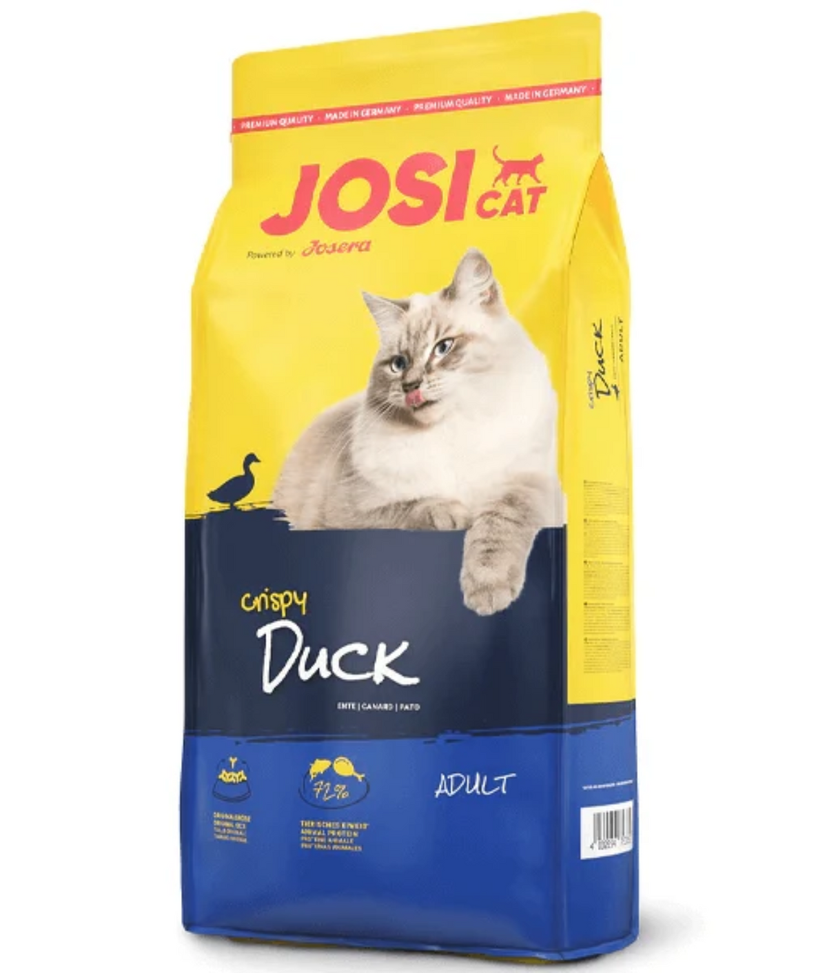 Josera JosiCat Crispy Duck Adult Cat Food 10kg