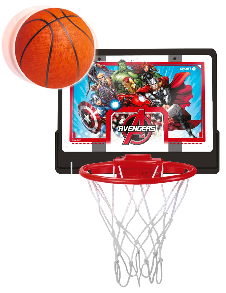 Marvel Avengers Kids Basketball Backboard Set with 6" Ball & Pump | EOMS007-5
