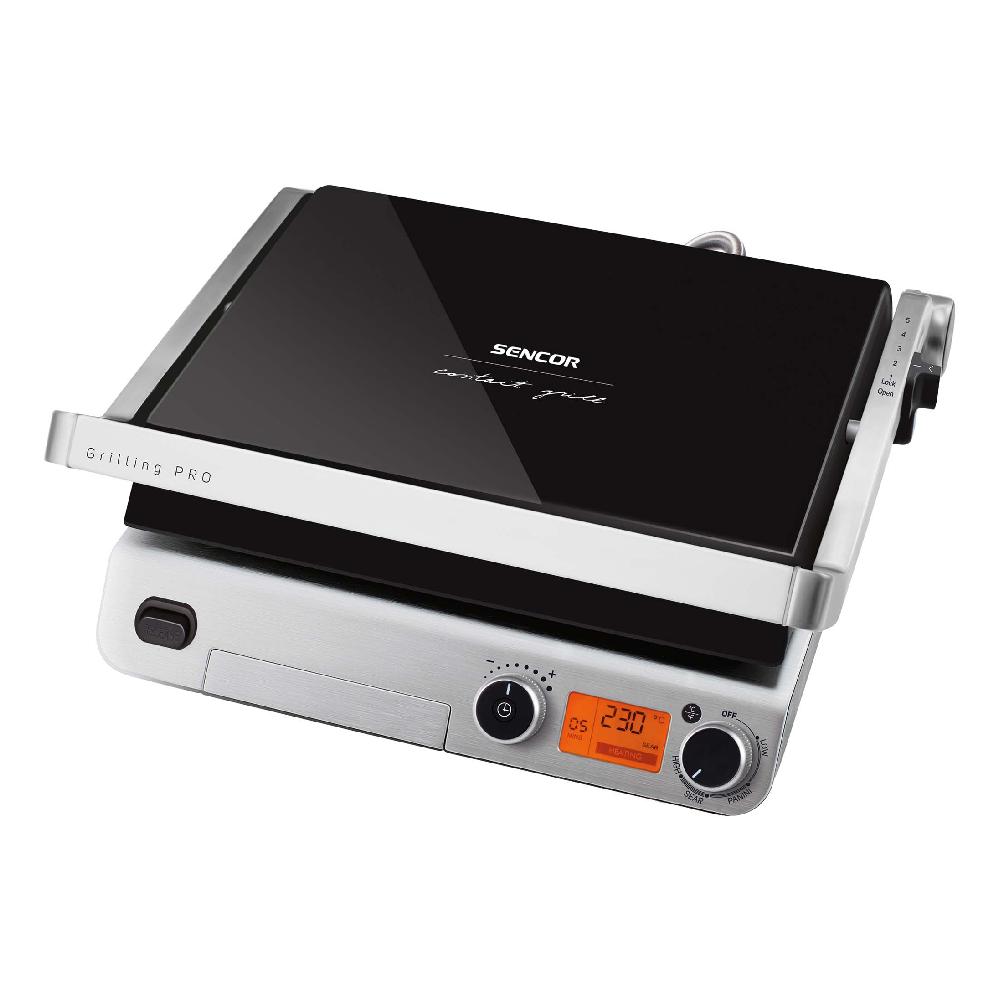 Sencor Glass Design Electric Grill - 2000W | SBG6650BK