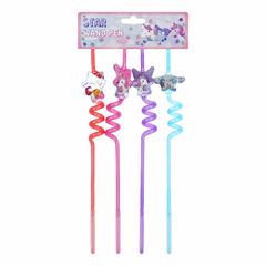 HK Friends Set of 4 Straws in Bag | ASS-12