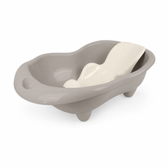 Dolu Baby Bathtub with Bath Seat – Taupe | 7270