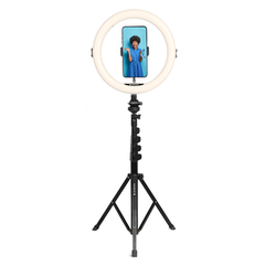 AgfaPhoto Realiview 11'' LED Ring light with Adjustable Tripod | ARL11XL