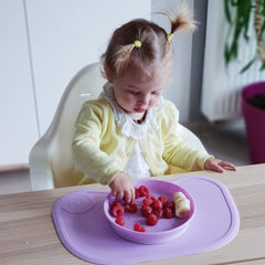 Twistshake Plate 6+m Pastel , Purple | 78162