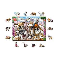 Puzzle W RS: Crazy Pets M 200 | 4711111