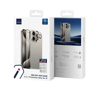 WIWU 2 in 1 Protection sets for Iphone 15 | Wi-IP002