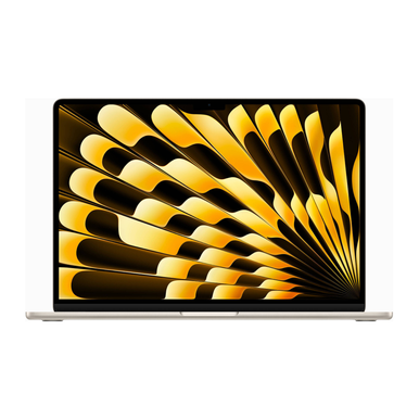 Apple MacBook Air 15" Laptop - M4 with 10-Core CPU - RAM 24GB - SSD 512GB - 10-Core GPU , Starlight | MC6K4