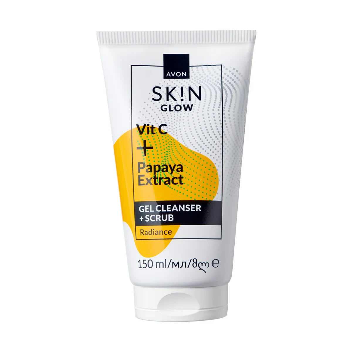 Avon Skin Glow Gel Cleanser + Scrub 150ml | AV-1574925