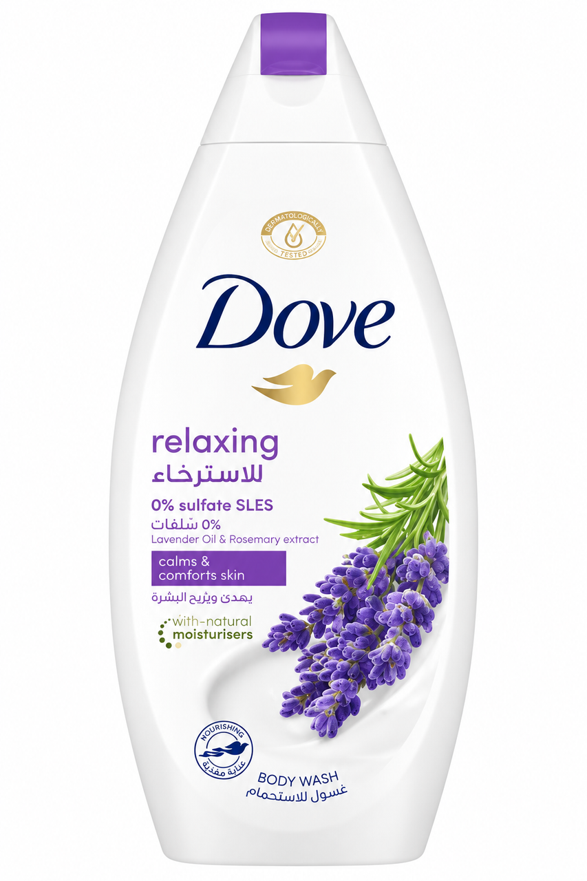 Dove Relaxing Lavender Body Wash 500ml | 284127