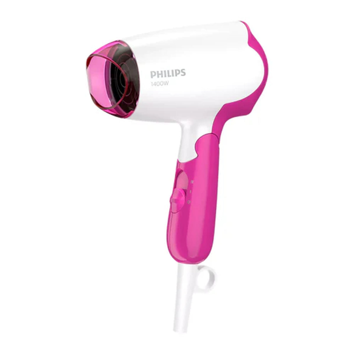 Philips DryCare Essential Travel Hair Dryer, White & Pink | BHD003/00