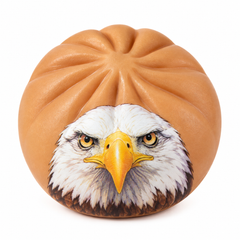 Liberty Dumplings 250 Edition Collectible Dumpling Toy - Tan Eagle | 2446A-4