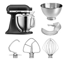KitchenAid Iconic Mixer 4.8L Cast Iron Black | 5KSM185PSEBK