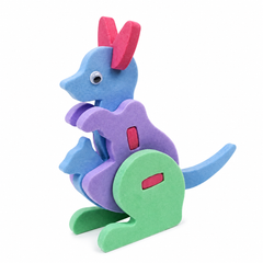 DIY Handicraft Animal Foam Puzzle - Kangaroo | AL454-8