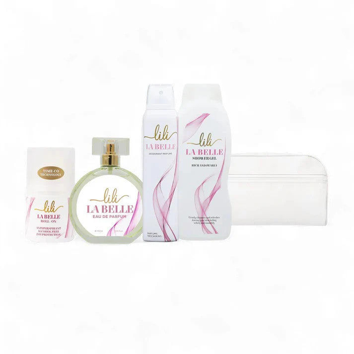 حقيبة عطر ومزيل عرق ليلي لا بيل - 4 قطع | 286853