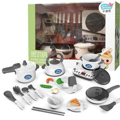 Rui Jia Happy Kitchen 25-Piece Cookware & Utensil Play Set | RJ5801