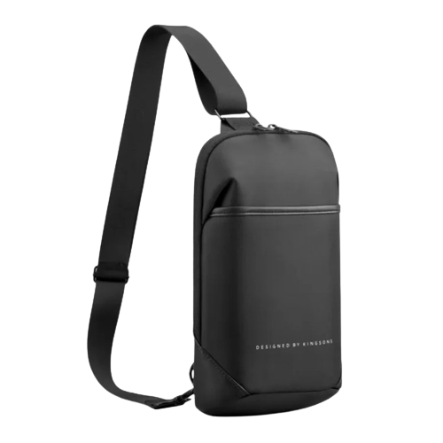 Kingsons Multifunctional Chest Bag Black | KS3211W