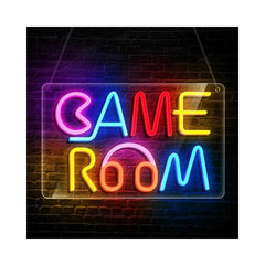 LED Light Neon Sign For Wall Decor 27×18 cm - Game Room