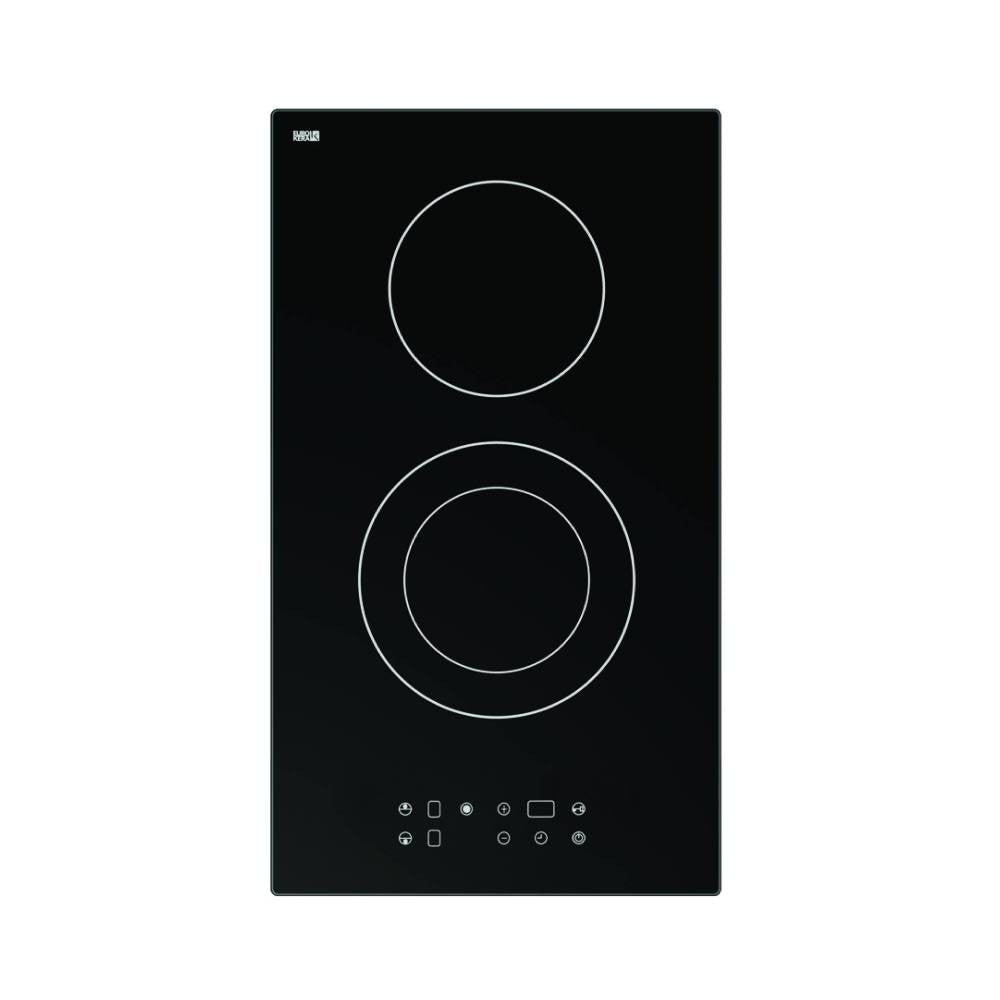Campomatic Built-In Vitroceramic Hob 30cm Black Glass | V32HTX