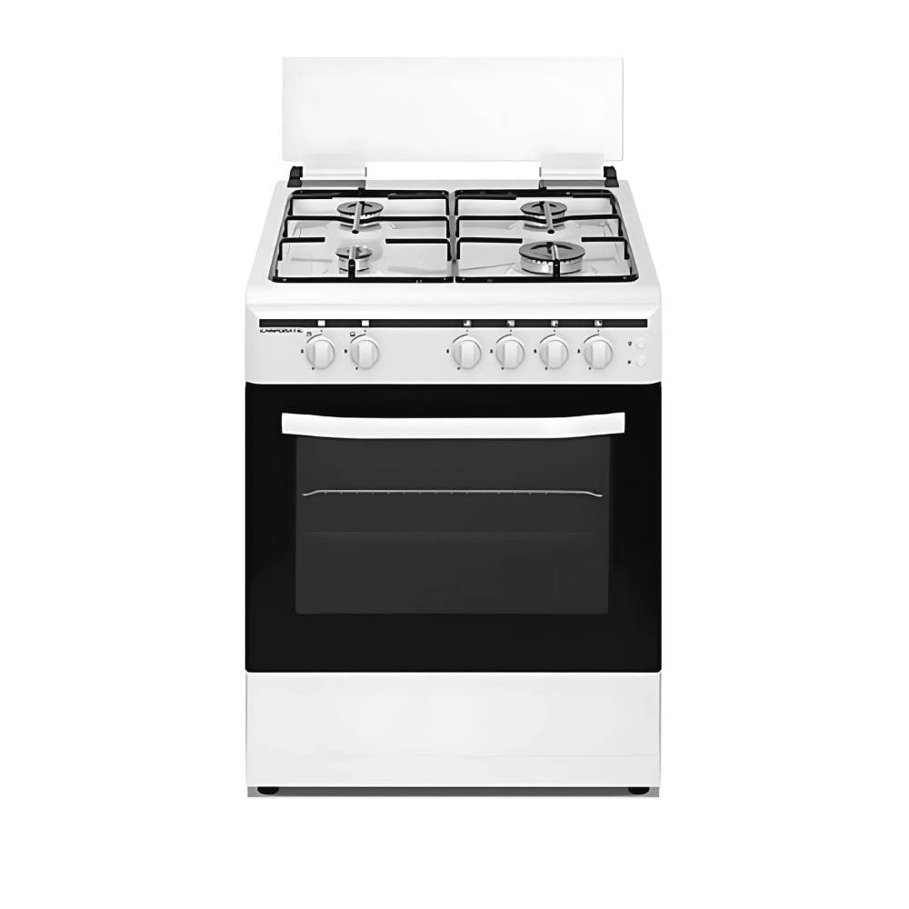 Campomatic Gas Cooker 60cm 4 Burners White | CB64TW