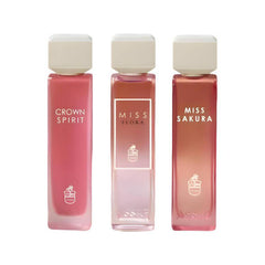 Assaf Miss Eau de Parfum Gift Set for Women - Miss Sakura 200ml + Miss Flora 200ml + Crown Spirit 200ml