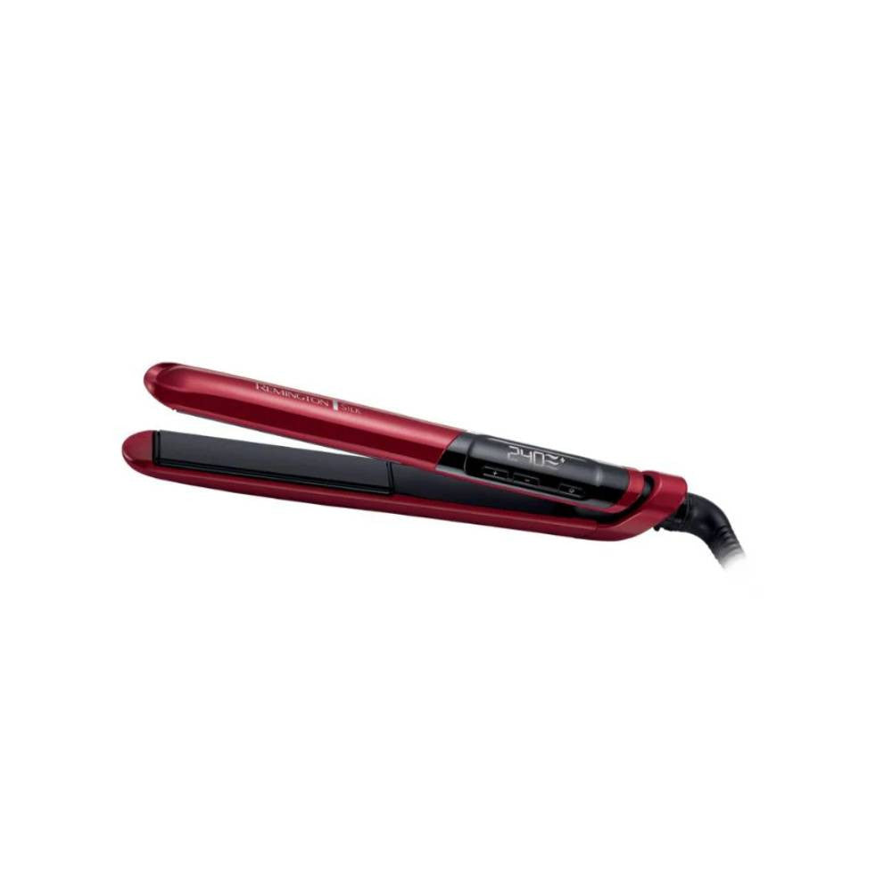 Remington Silk Hair Straightener with Advanced Silk Ceramic Coating - Red | S9600 E51