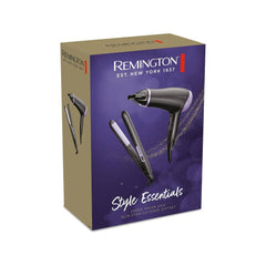 Remington Style Essentials Hair Dryer & Straightener Gift Set | D3016GP E51