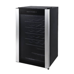 Russell Hobbs Freestanding Bottles Cooler Fridge - Black/Silver | RH34WC101