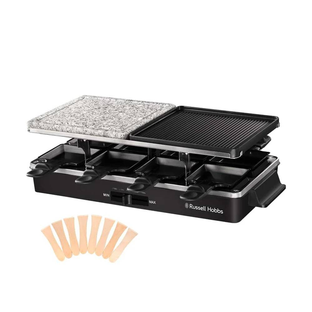 Russell Hobbs Multi Raclette 3-in-1 — 1400W Grill for 8 | 26280-56
