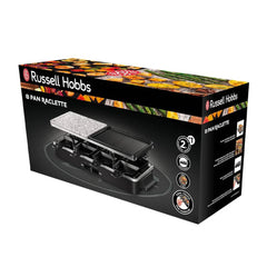 Russell Hobbs Multi Raclette 3-in-1 — 1400W Grill for 8 | 26280-56