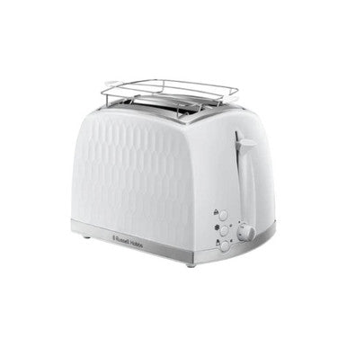 Russell Hobbs Honeycomb 2-Slice Toaster 850W White | 26060-56