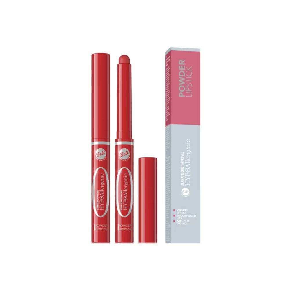 Bell HYPOAllergenic Powder Lipstick - Red Coral