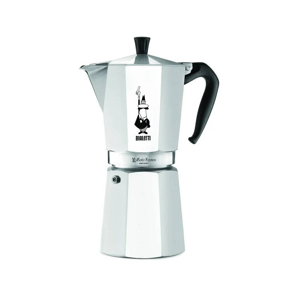 Bialetti Moka Express 12 Cups Silver | BIA0001166