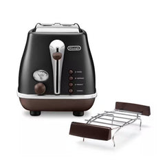 DeLonghi Icona Vintage 2-Slice Toaster Black | CTOV2103BK