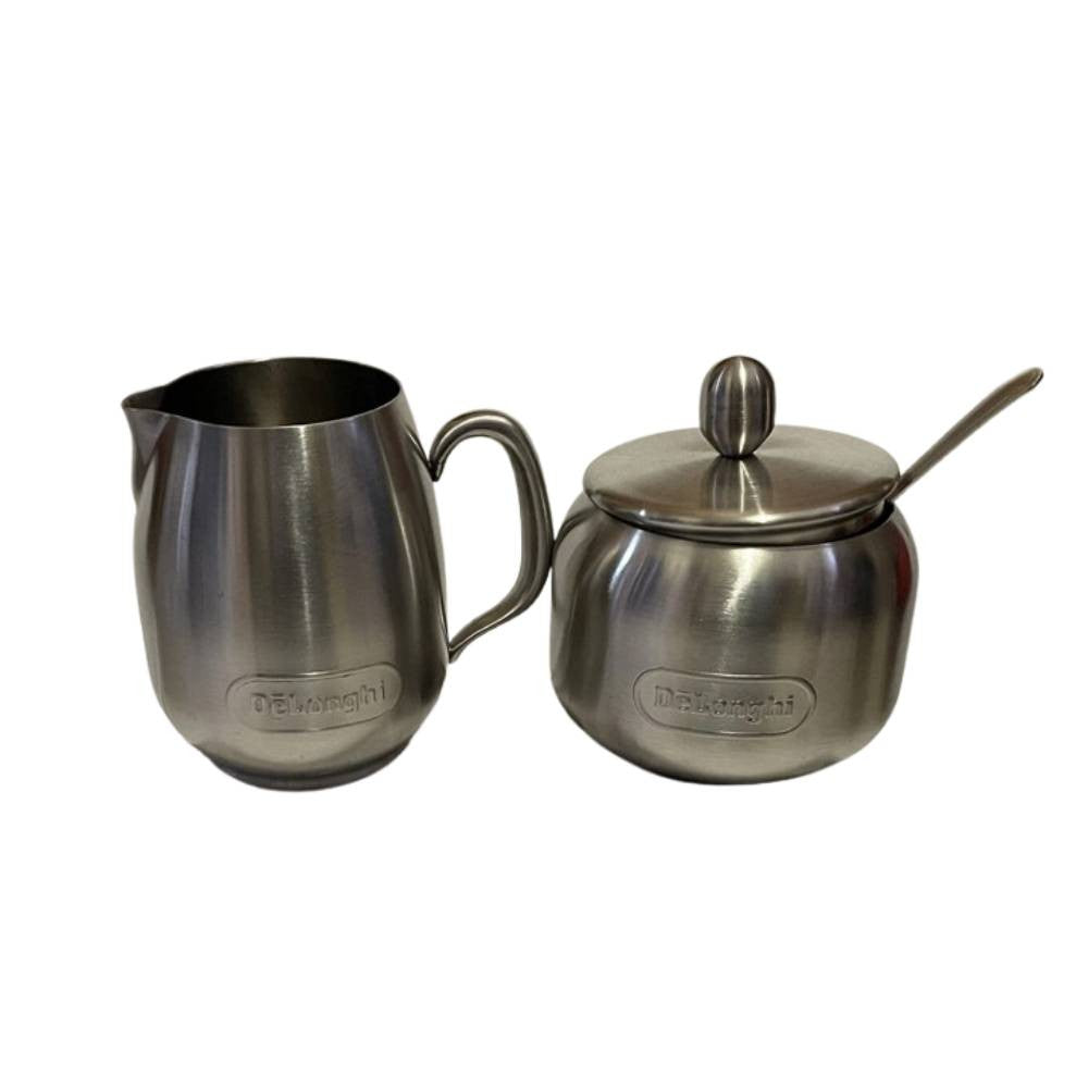 DeLonghi Milk Jug, Sugar Bowl & Spoon Set | DKEX-A1SX005