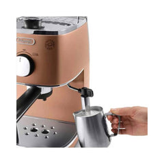 DeLonghi Distinta Pump Espresso Coffee Machine Copper | ECI341CP