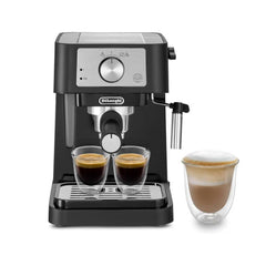 DeLonghi Stilosa Pump Espresso Coffee Machine - Black | EC260BK
