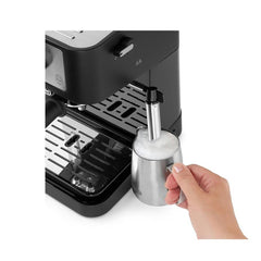 DeLonghi Stilosa Pump Espresso Coffee Machine - Black | EC260BK