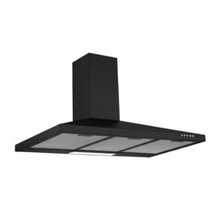 Queen Chef 90cm Chimney Hood 200W - Black | WT0990 B