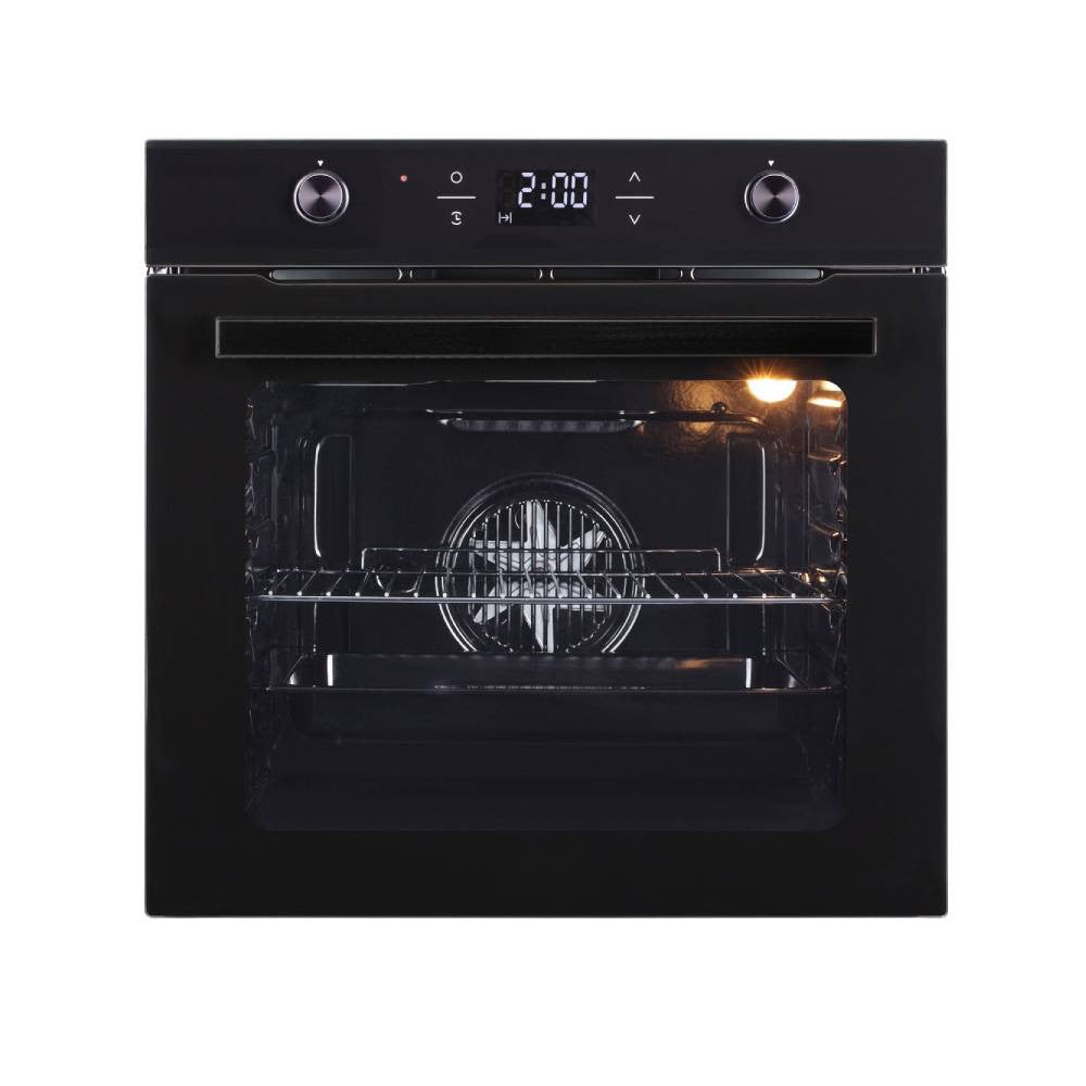 Queen Chef 60cm Built-In Full Electric Oven 75L - Black | QCEO60-75LC B