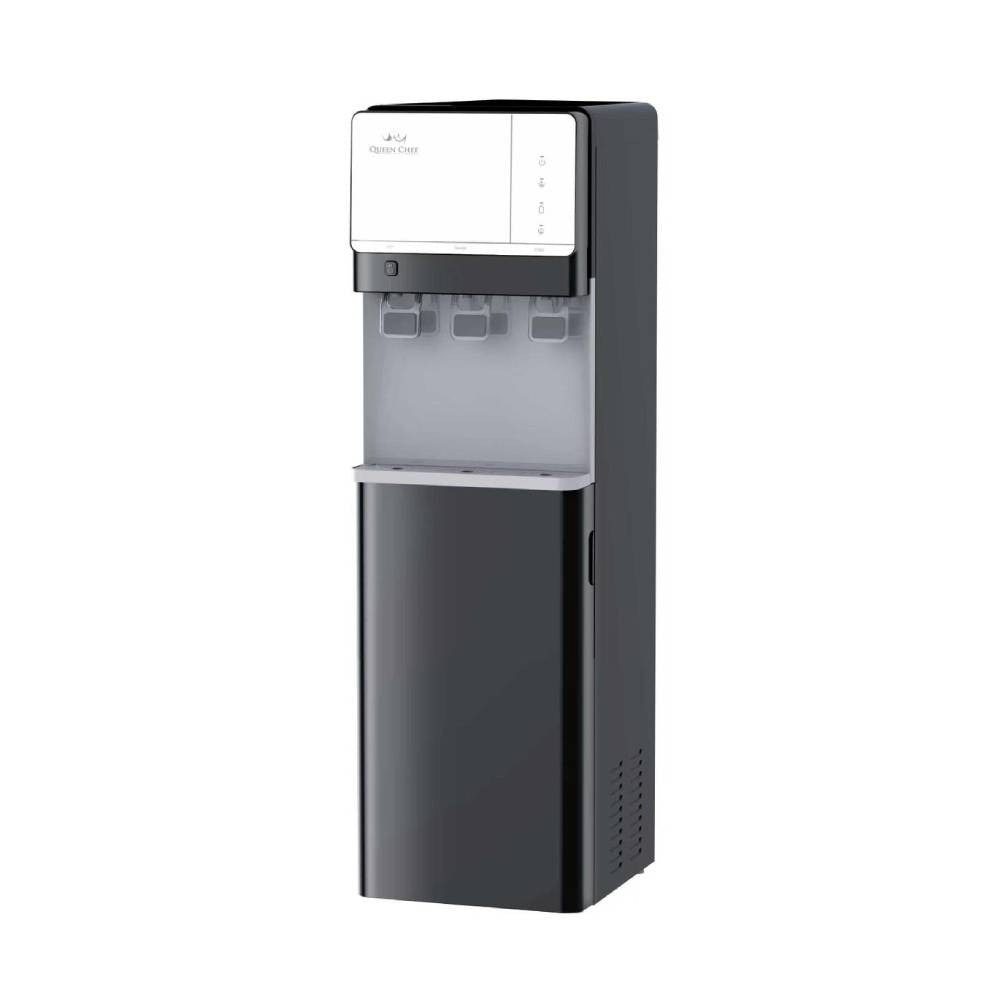 Queen Chef Bottom Loading Hot, Normal & Cold Water Dispenser - Black | LY626 B