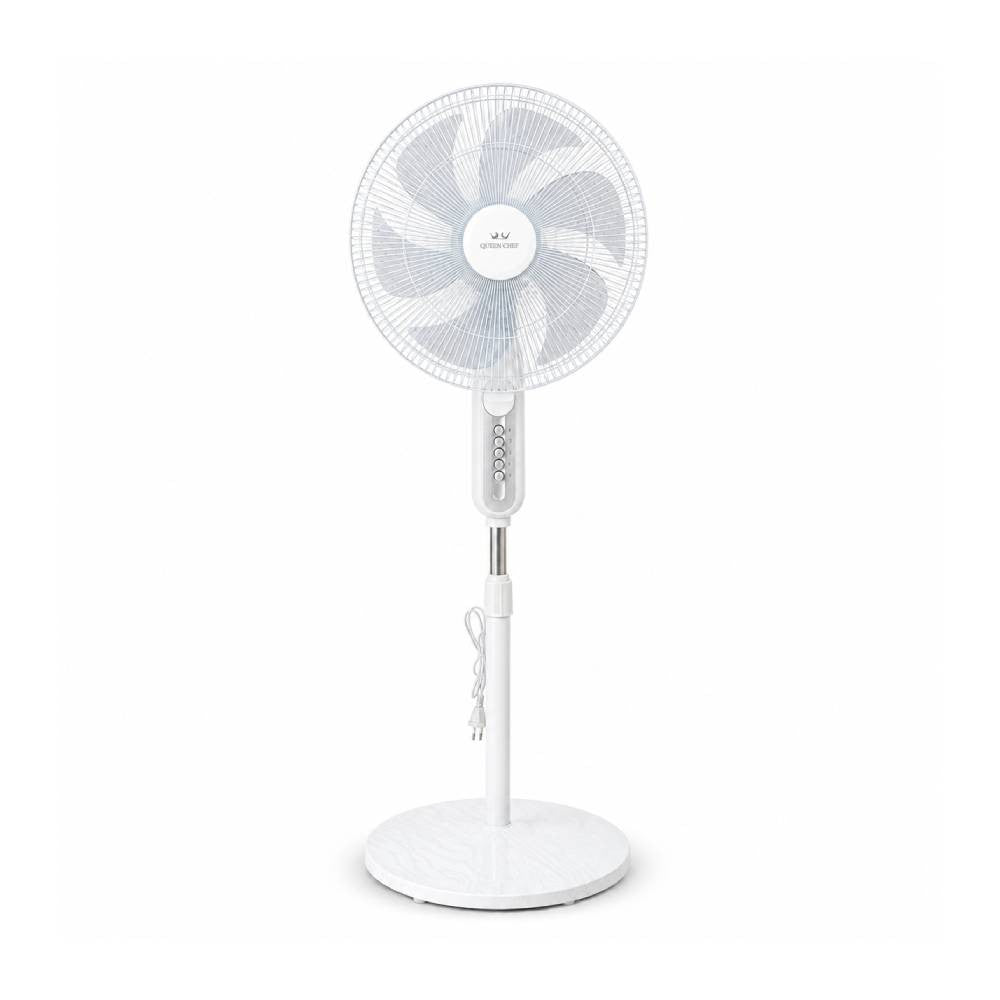 Queen Chef 16" Stand Fan 60W - White | QCSF316-7/W