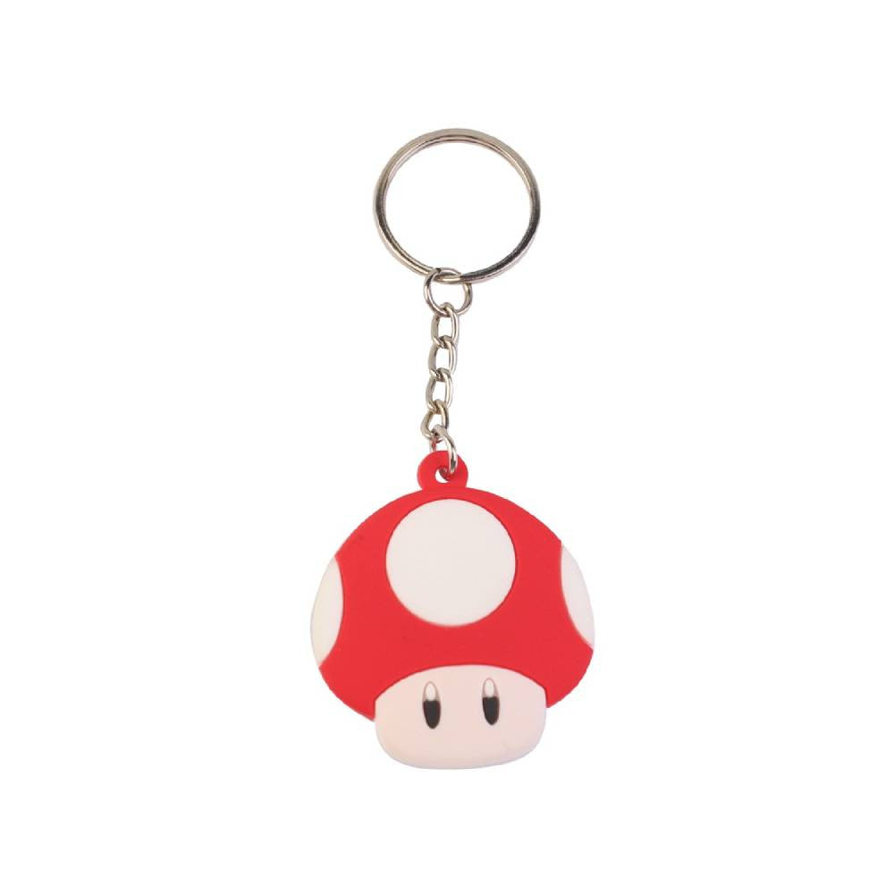 Super Mario Bros Keychain - Mushroom