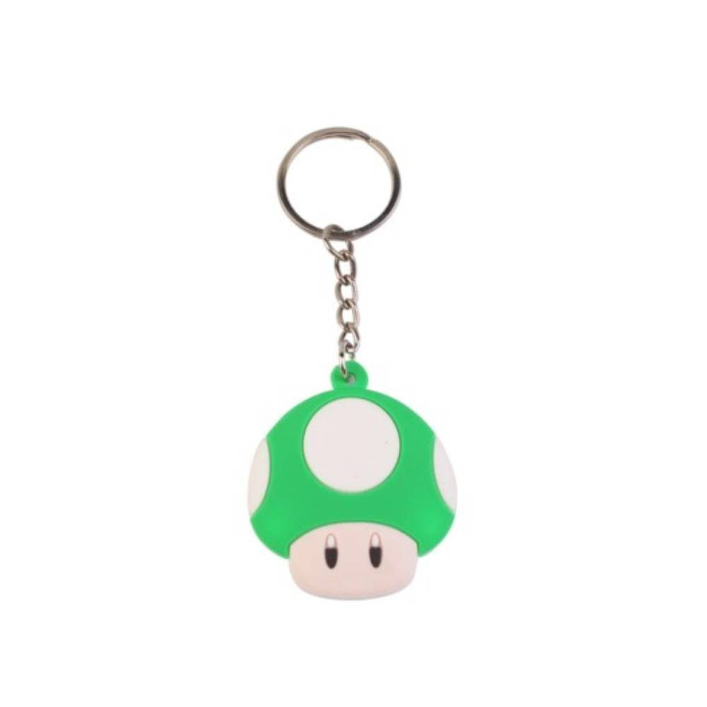 Super Mario Bros Keychain - 1UP Mushroom