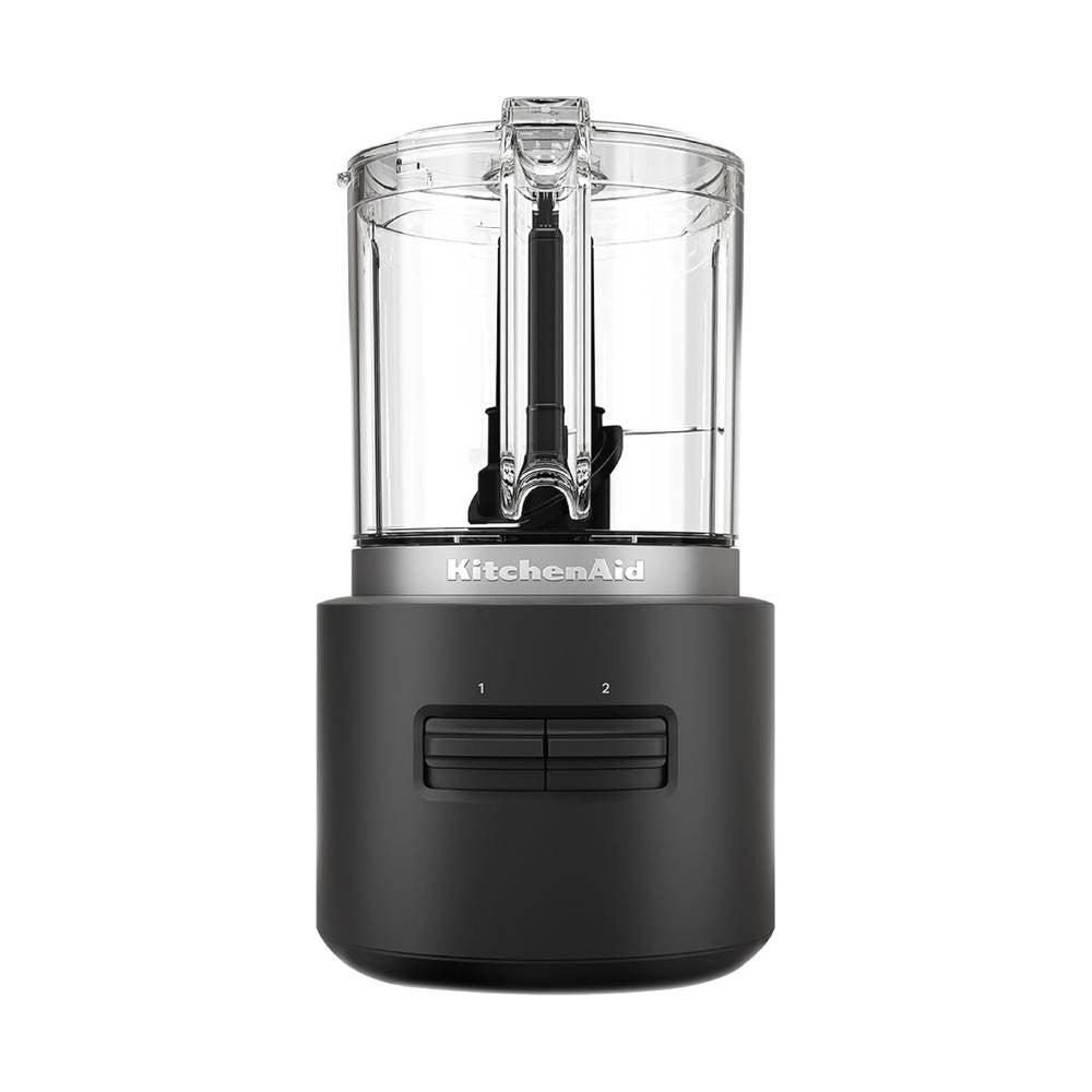 KitchenAid Go Cordless Chopper with Battery - Matte Black | 5KFCR531BM