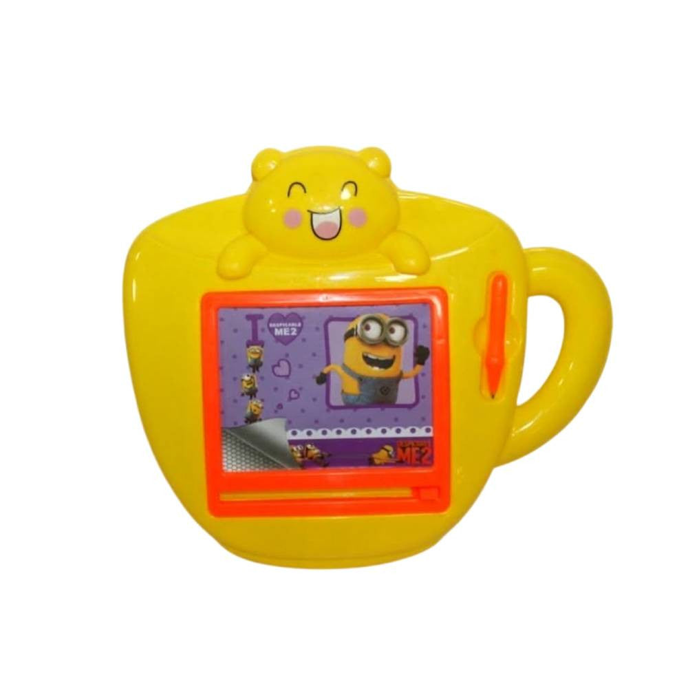 Kids Magnetic Drawing Board with Stylus - Yellow | YT-001C