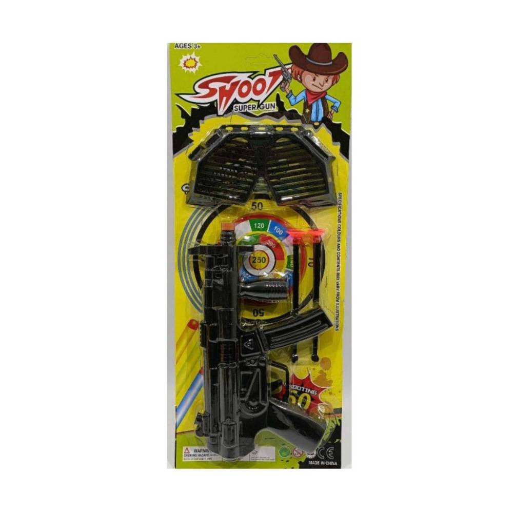 Kids Shooting Gun Playset with Targets | MP5-3