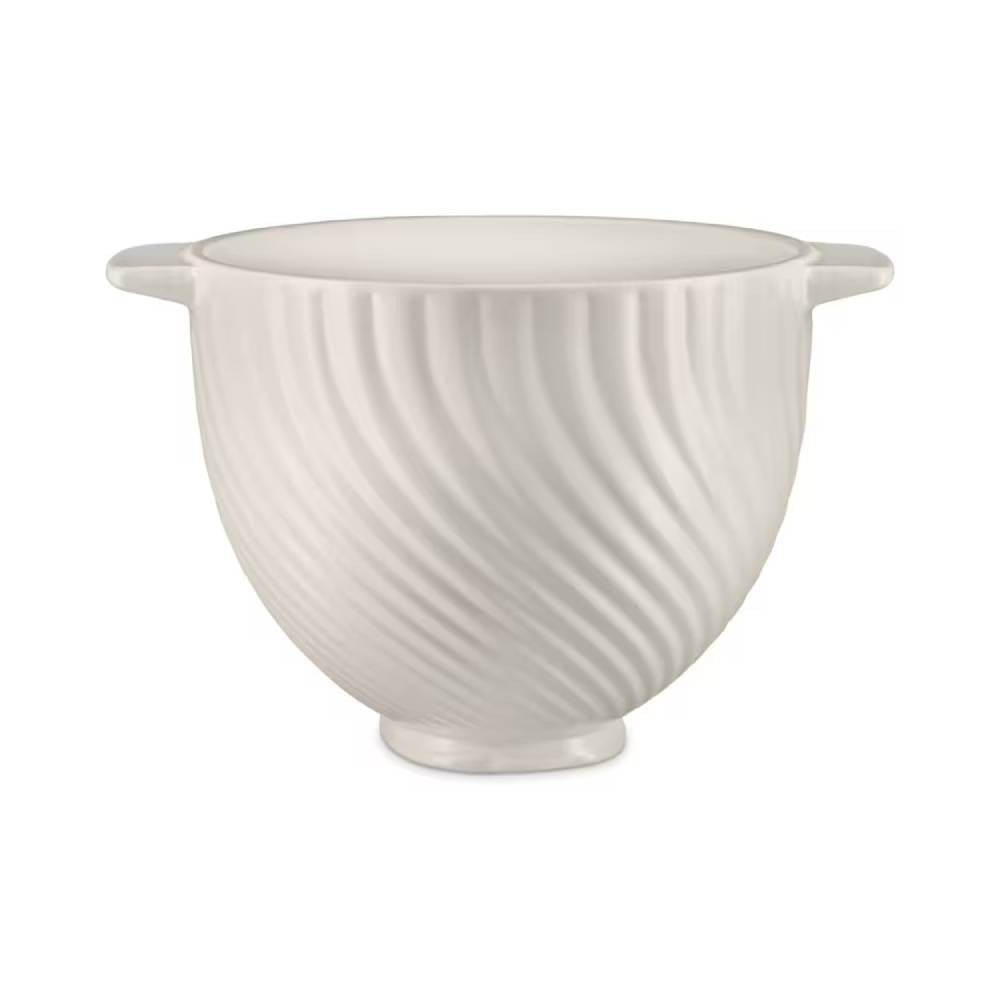 KitchenAid Ceramic Bowl 4.8L for Stand Mixer - White | 5KSM2CB5MR