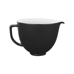 KitchenAid Ceramic Bowl 4.8L for Stand Mixers - Matte Black | 5KSMCB5BM