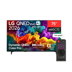 LG 75" 4K UHD Smart QNED evo MiniLED TV | 75QNED85B6T